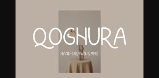 Qoghura Font Poster 1