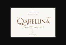 Qareluna Font Poster 1