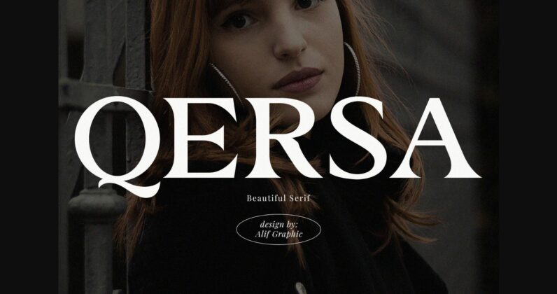 Qersa Font Poster 3