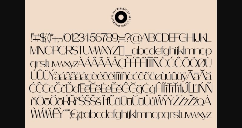 Qibea Font Poster 11