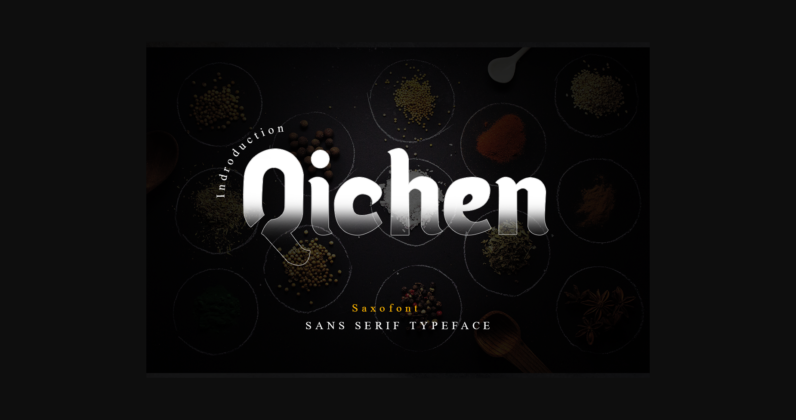 Qichen Font Poster 3