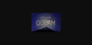 Qolam Light Font Poster 1