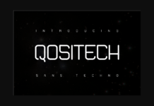 Qositech Font Poster 1