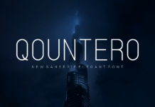 Qountero Font Poster 1