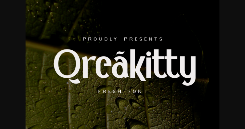 Qreakitty Font Poster 1