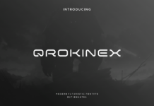 Qrokinex Font Poster 1