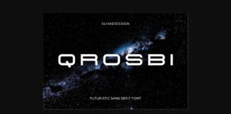 Qrosbi Font Poster 1