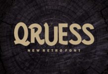 Qruess Font Poster 1