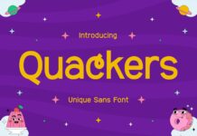 Quackers Font Poster 1