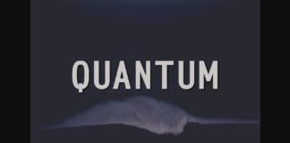 Quantum Font Poster 1