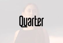 Quarter Font Poster 1