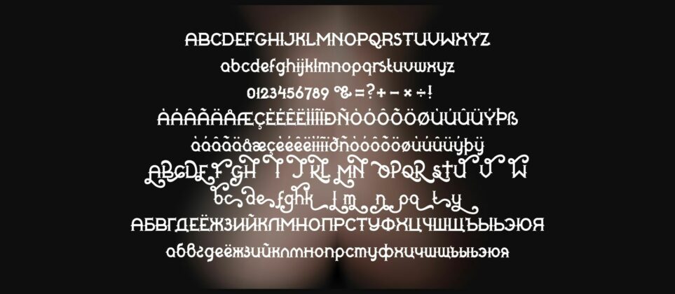 Quasimodo Font Poster 2