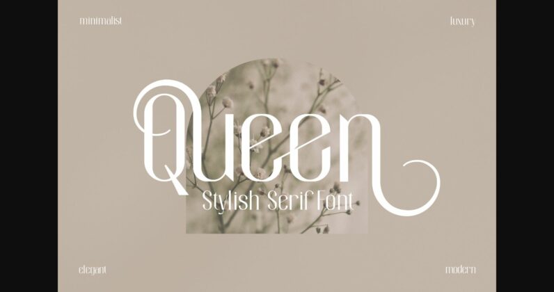 Queen Font Poster 3