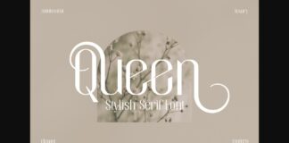 Queen Font Poster 1