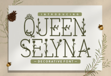 Queen Selyna Font Poster 1