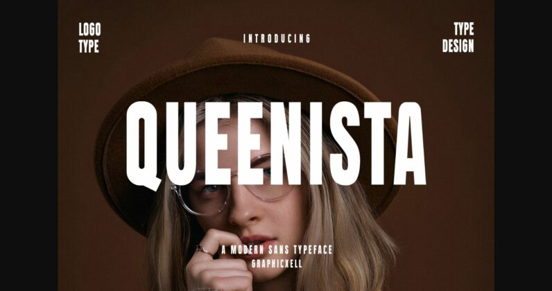Queenista Font Poster 3