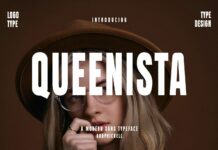 Queenista Font Poster 1