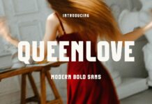 Queenlove Font Poster 1