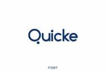 Quicke Font Poster 1
