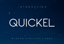 Quickel Font Poster 1