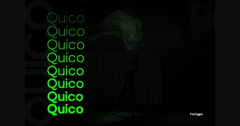 Quico Font Poster 5