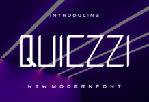 Quiczzi Font Poster 1