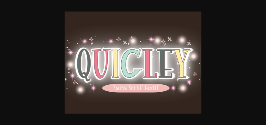 Quigley Font Poster 3