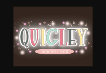 Quigley Font Poster 1