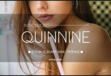 Quinnie Font Poster 1