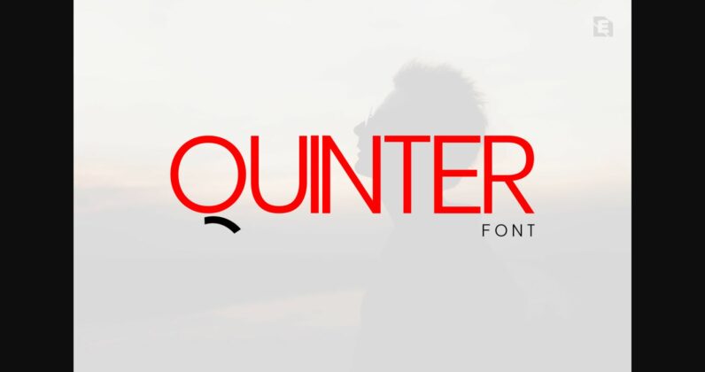 Quinter Font Poster 3