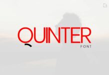 Quinter Font Poster 1