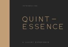 Quintessence Font Poster 1