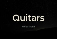 Quitars Font Poster 1