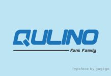 Qulino Font Poster 1