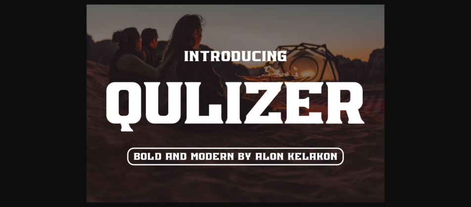 Qulizer Font Poster 3