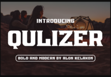 Qulizer Font Poster 1