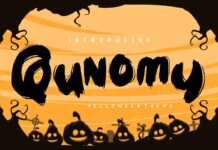 Qunomy Font Poster 1