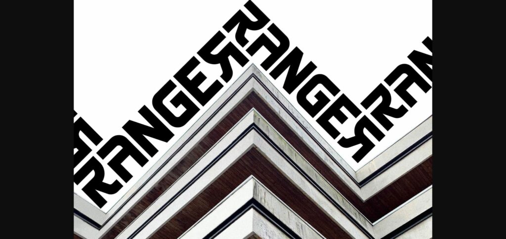 Ranger Font Poster 10