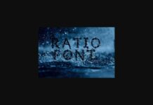 Ratio Font Poster 1