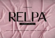 Relpa Font Relpa Font Poster 1