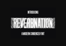 Reverbnation Font Poster 1