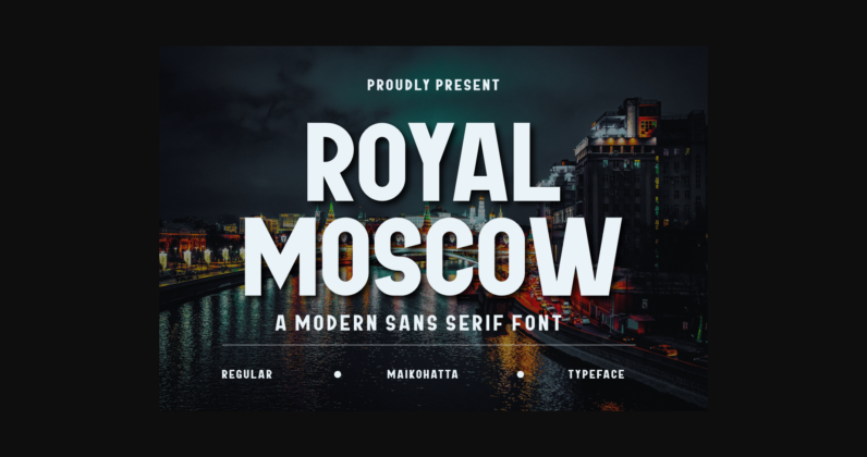 Royal Moscow Font Poster 3