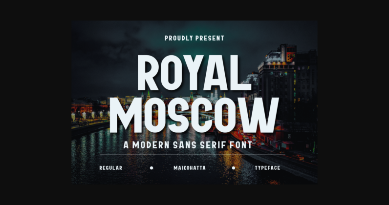 Royal Moscow Font Poster 1