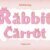 Rabbis Carrot Font