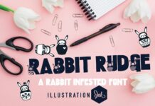 Rabbit Rudge Font Poster 1