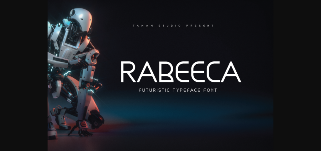 Rabeeca Font Poster 3