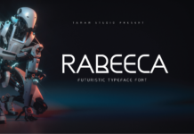 Rabeeca Font Poster 1