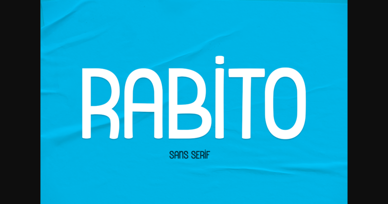Rabito Font Poster 3