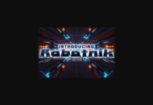 Rabotnik Font Poster 1