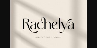 Rachelya Font Poster 1